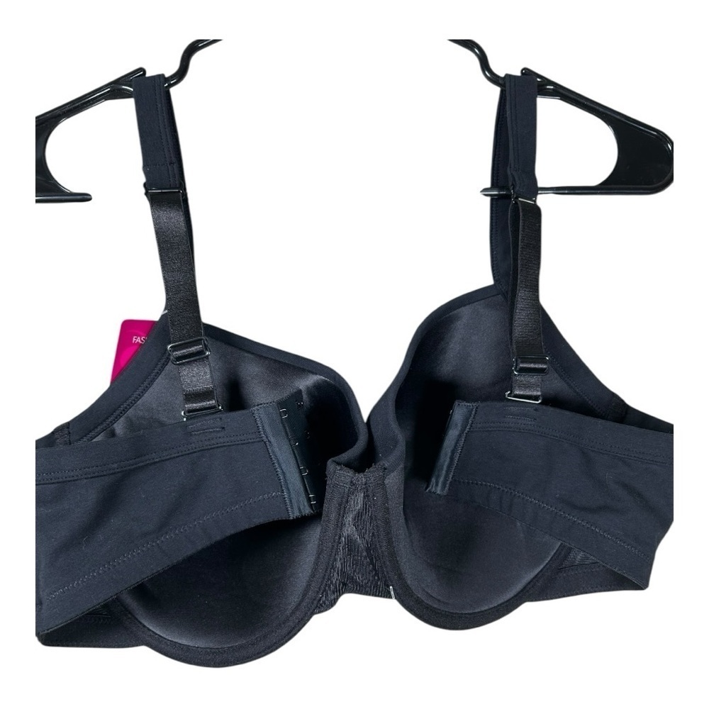 FASHION BUG Black Women's Bra Size 38DDD NET - Picture 2 of 5